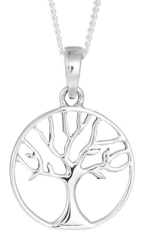 Small Round Tree Of Life Necklace – celticgoods